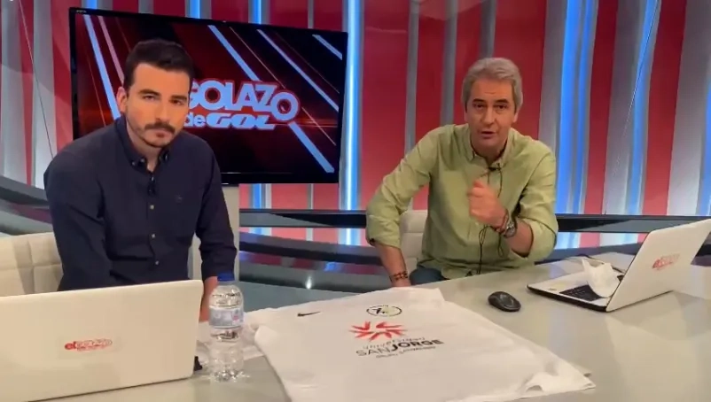 Periodistas deportivos de la televisión y la radio nacional apoyan el Reto Santiago 776 del profesor Héctor Gutiérrez