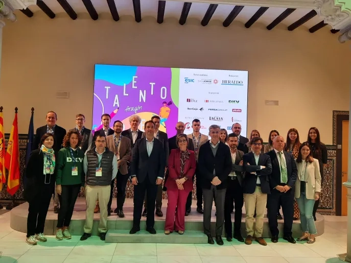 El programa Talento Aragón Joven arranca con la presentación de las empresas participantes en el Edificio Grupo San Valero