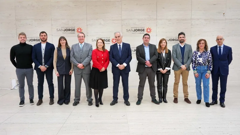 La Universidad San Jorge y el Grupo Lacor ponen en marcha la cátedra de empresa “ErgonomIA saludable” 