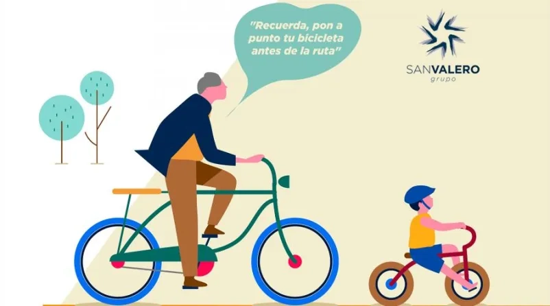 Grupo San Valero pone en marcha su plan de fomento del uso de la bicicleta en colaboración con La Ciclería