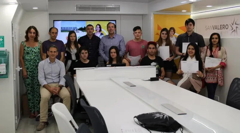 Clausura y entrega de diplomas de los cursos de verano de la Universidad San Jorge y SEAS en Alcañiz