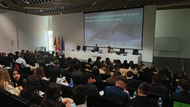La USJ celebra la VII Asamblea Extraordinaria de Aragón del Modelo Parlamento Europeo