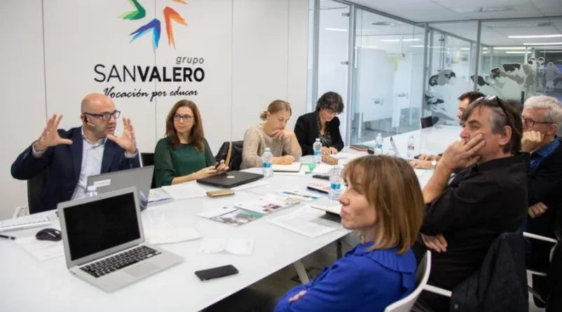 CPA Salduie del Grupo San Valero recibe a los socios del proyecto europeo BPs MOVIEs