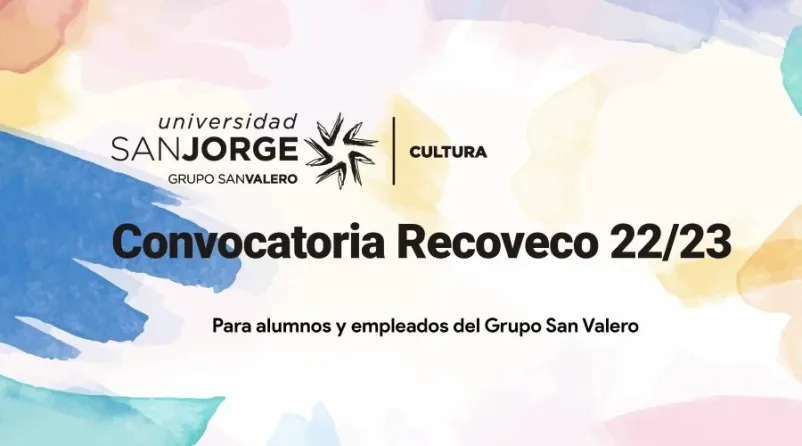 Convocatoria Recoveco 22/23 para alumnos y personal del Grupo San Valero