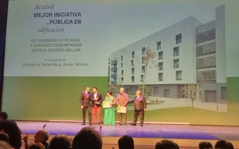 Ángel Comeras, profesor de Arquitectura de la USJ, galardonado en los Premios Gala Aragonesa de la Edificación