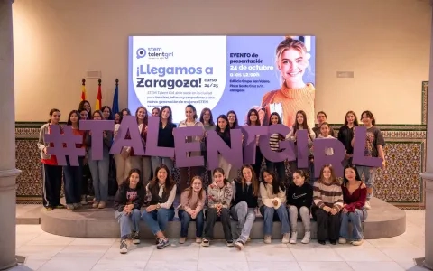 45 estudiantes comienzan el programa STEM Talent Girl en Aragón organizado por la USJ y Fundación ASTI 