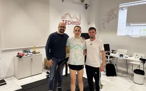 Dos campeones de Europa unen ciencia y atletismo en el Laboratorio TechMov de Universidad San Jorge 