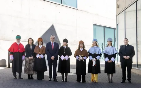La Universidad San Jorge inviste como doctoras Honoris Causa a dos mujeres “que con su inteligencia y generosidad han mejorado la calidad de vida de las personas, siendo un faro de luz e inspiración”