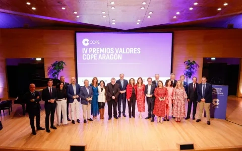 La Universidad San Jorge recibe el Premio Especial Valores de Cadena COPE que reconoce el compromiso de la USJ con la sociedad 