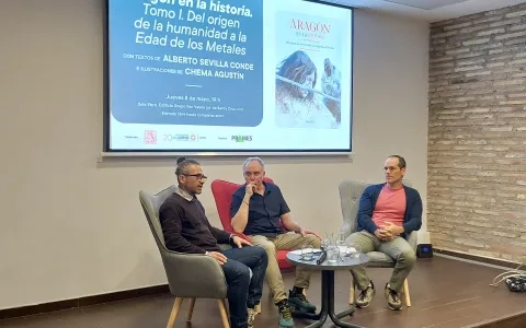 Presentación del tomo I de una colección que recorre 'Aragón en la historia'