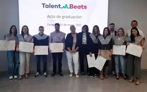 Ocho alumnos del Enfermería completan el programa de prácticas Talent Beats de la Universidad San Jorge y Quirón Salud 