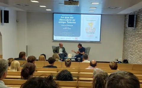 Presentación del libro ‘Lo que me descubrió mi amigo Talento’, de Carlos Barraqué