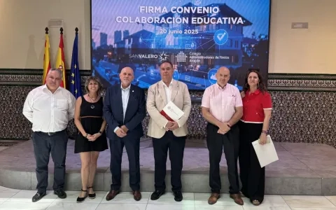  Convenio de colaboración entre el Colegio de Administradores de Fincas de Aragón y el Grupo San Valero 