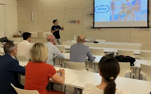 El proyecto Aero Cycling Project de la USJ podrá optar al premio nacional ‘Santander X Spain Award’ 