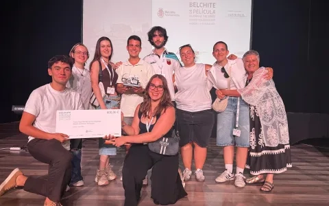 Un equipo de egresados de Comunicación Audiovisual se alza con el premio a Mejor Montaje en el certamen “Belchite de película”