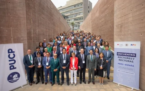 España y Perú refuerzan la cooperación universitaria en un encuentro bilateral de rectores y rectoras en Lima
