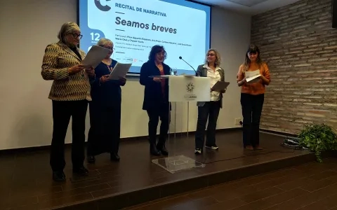 La Asociación Aragonesa de Escritoras y Escritores y Cultura USJ organizan el recital de narrativa 'Seamos breves' 