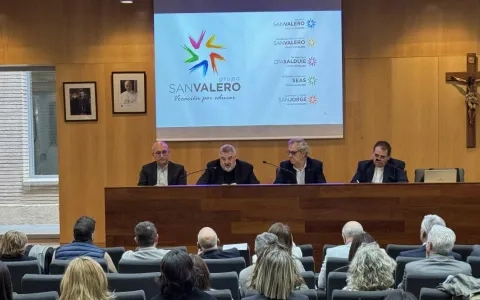  El arzobispo de Zaragoza preside la jornada de identidad de Grupo San Valero 