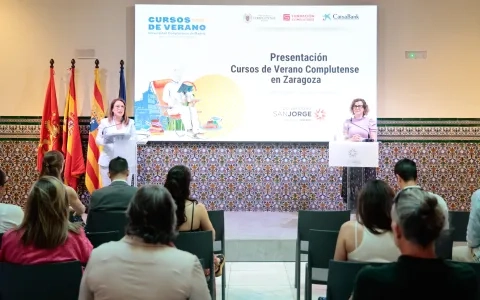 La Universidad San Jorge impulsa, por segundo año consecutivo, seis cursos de verano de la Complutense 