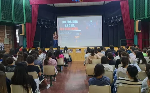  SAENE participa en las Jornadas de Salud Mental del Colegio Cristo Rey para prevenir el acoso escolar