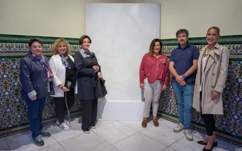 La obra ‘Río y cráter en Kepler-452b’, del artista Fernando Romero, ganadora de la cuarta edición de la convocatoria de arte emergente Call for artists