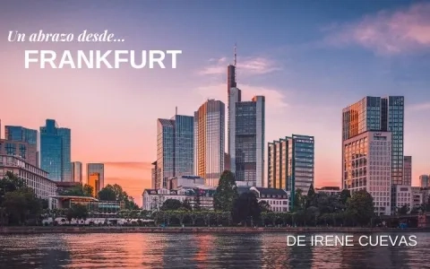 Un abrazo desde... Frankfurt