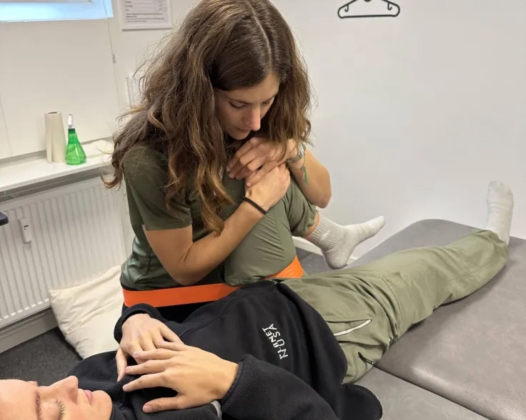 Además de disfrutar de Dinamarca y conocer gente nueva, He aprendiendo mucho con mi práctica clínica en la clínica de fisioterapia.