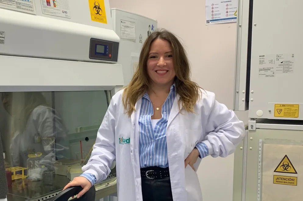 Egresada de Farmacia y Bioinformática PATRICIA ESTEBAN