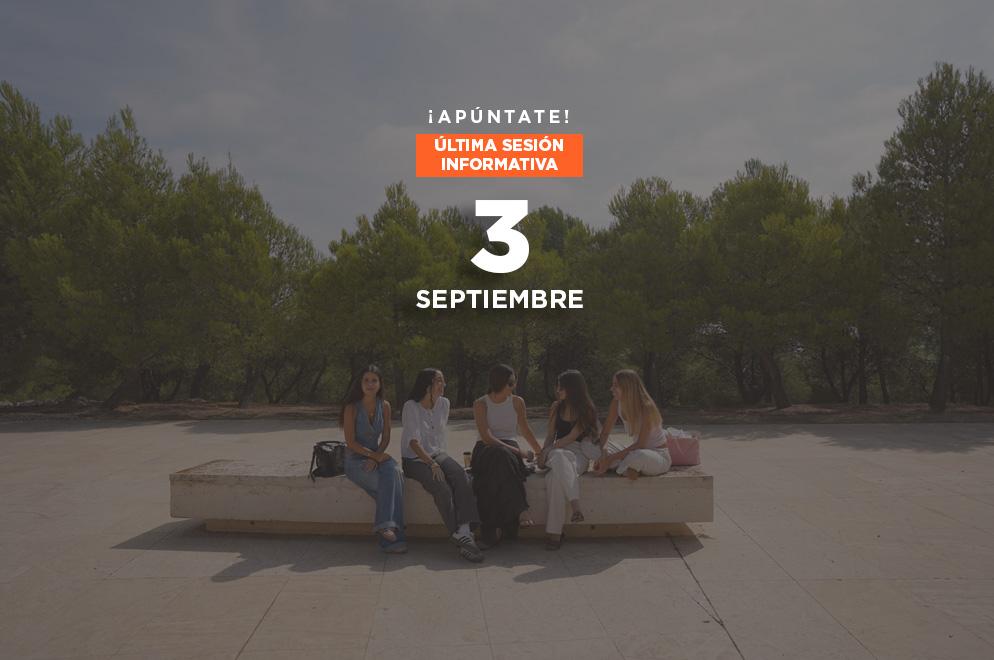 Sesión informativa septiembre